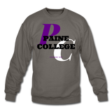 Paine College Classic HBCU Rep U Crewneck Sweatshirt - asphalt gray