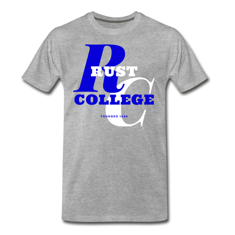 Rust College Classic HBCU Rep U T-Shirt - heather gray