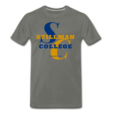 Stillman College Classic HBCU Rep U T-Shirt - asphalt gray