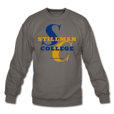 Stillman College Classic HBCU Rep U Crewneck Sweatshirt - asphalt gray
