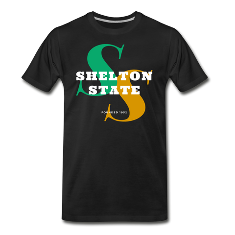 Shelton State Community College Classic HBCU Rep U T-Shirt - black