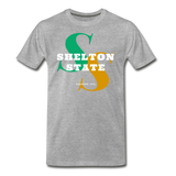 Shelton State Community College Classic HBCU Rep U T-Shirt - heather gray