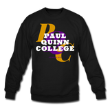 Paul Quinn College Classic HBCU Rep U Crewneck Sweatshirt - black