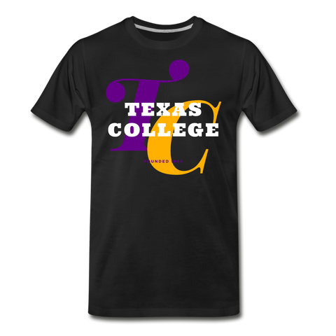 Texas College Classic HBCU Rep U T-Shirt - black
