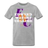Edward Waters College (EWC) Classic HBCU Rep U T-Shirt - heather gray