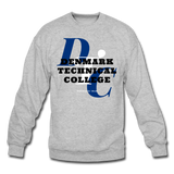 Denmark Technical College Classic HBCU Rep U Crewneck Sweatshirt - heather gray