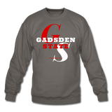 Gadsden State Community College (GSCC) Classic HBCU Rep U Crewneck Sweatshirt - asphalt gray