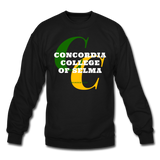 Concordia College of Selma Classic HBCU Rep U Crewneck Sweatshirt - black