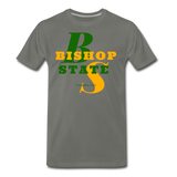 Bishop State Community College Classic HBCU Rep U T-Shirt - asphalt gray