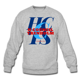 H Council Trenholm State Technical College Classic HBCU Rep U Crewneck Sweatshirt - heather gray