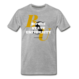 Bowie State University Classic HBCU Rep U T-Shirt - heather gray