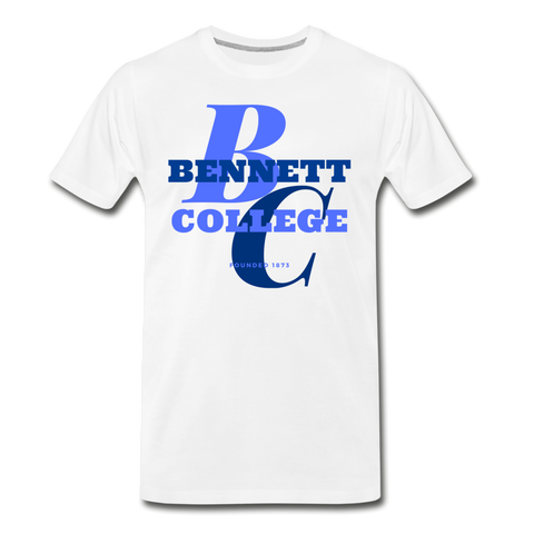 Bennett College for Women Classic HBCU Rep U T-Shirt - white