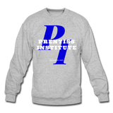 Prentiss Institute Classic HBCU Rep U Crewneck Sweatshirt - heather gray