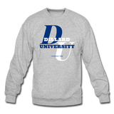 Dillard University Classic HBCU Rep U Crewneck Sweatshirt - heather gray