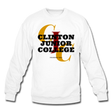 Clinton Junior College Classic HBCU Rep U Crewneck Sweatshirt - white