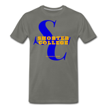 Shorter College Classic HBCU Rep U T-Shirt - asphalt gray
