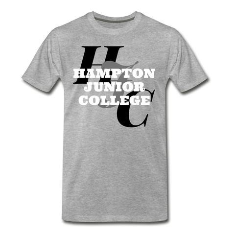 Hampton Junior College Classic HBCU Rep U T-Shirt - heather gray