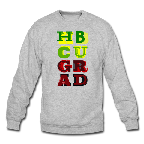 Rep U HBCU Grad Crewneck Sweatshirt - heather gray