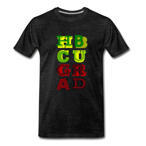Rep U HBCU Grad Premium T-Shirt - charcoal gray