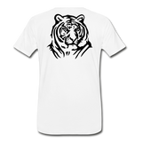 Bishop College Tiger Print Rep U Heritage T-Shirt - white